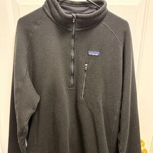 Used Black Men's Patagonia Better Sweater Half Zip – XXL